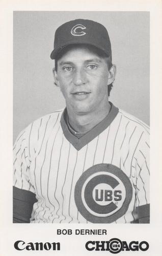 1987 Canon Chicago Cubs #7 Bob Dernier Front
