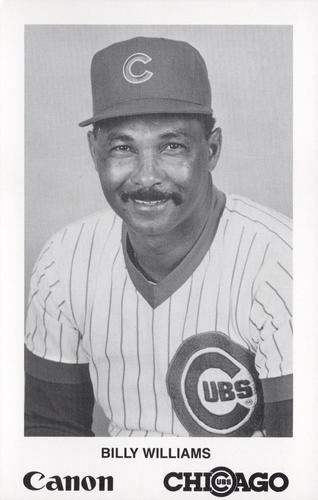 1987 Canon Chicago Cubs #38 Billy Williams Front