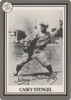 1993 Hoyle Legends of Baseball #NNO Casey Stengel Front