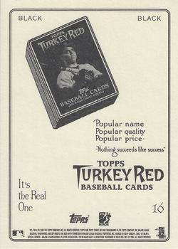 2005 Topps Turkey Red - Black #16 Mike Piazza  Back