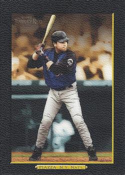 2005 Topps Turkey Red - Black #16 Mike Piazza  Front