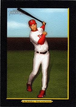 2005 Topps Turkey Red - Black #126 Pat Burrell Front