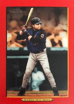 2005 Topps Turkey Red - Red #16 Mike Piazza  Front