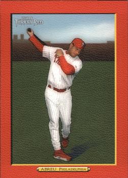 2005 Topps Turkey Red - Red #27 Bobby Abreu Front