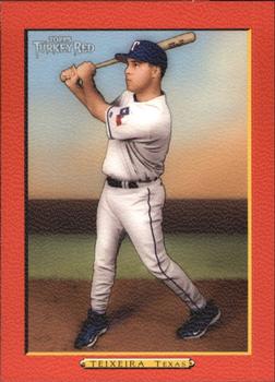 2005 Topps Turkey Red - Red #53 Mark Teixeira Front