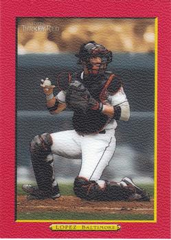 2005 Topps Turkey Red - Red #63 Javy Lopez Front