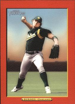 2005 Topps Turkey Red - Red #109 Eric Byrnes Front