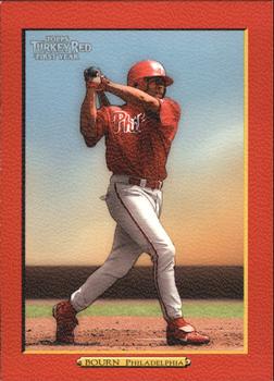 2005 Topps Turkey Red - Red #281 Mike Bourn Front