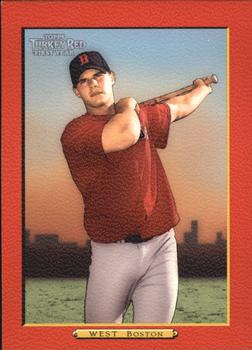2005 Topps Turkey Red - Red #283 Jeremy West Front