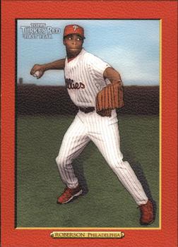 2005 Topps Turkey Red - Red #286 Chris Roberson Front