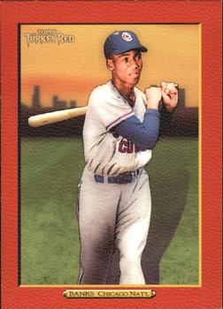 2005 Topps Turkey Red - Red #315 Ernie Banks Front
