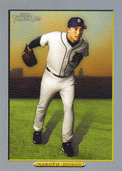 2005 Topps Turkey Red - Suede #221 Mike Maroth Front