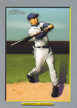 2005 Topps Turkey Red - Suede #243 Omar Infante Front