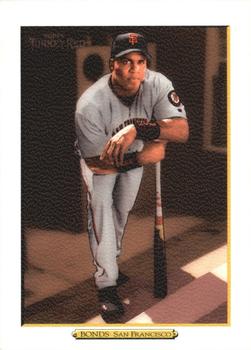 2005 Topps Turkey Red - White #1 Barry Bonds Front