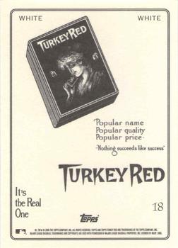 2005 Topps Turkey Red - White #18 Hughie Jennings Back