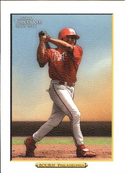 2005 Topps Turkey Red - White #281 Mike Bourn Front