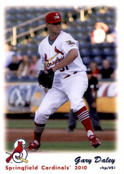 2010 Grandstand Springfield Cardinals #NNO Gary Daley Front