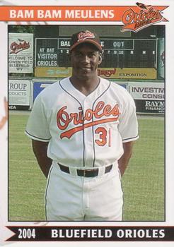 2004 Grandstand Bluefield Orioles #NNO Hensley Meulens Front