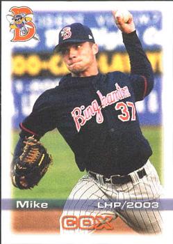 2003 Grandstand Binghamton Mets #10 Mike Cox Front