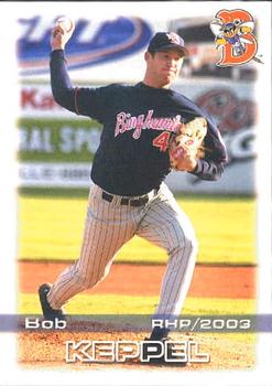 2003 Grandstand Binghamton Mets #15 Bob Keppel Front