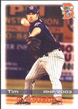 2003 Grandstand Binghamton Mets #16 Tim Lavigne Front