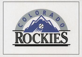 1992 Donruss - Bonus Cards #BC7 Colorado Rockies Front