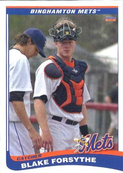 2013 Choice Binghamton Mets #12 Blake Forsythe Front