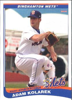 2013 Choice Binghamton Mets #16 Adam Kolarek Front