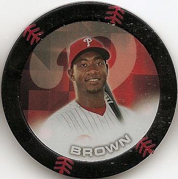 2014 Topps Chipz - Black #NNO Domonic Brown Front