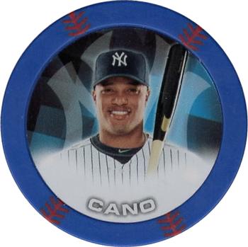 2014 Topps Chipz - Blue #NNO Robinson Cano Front
