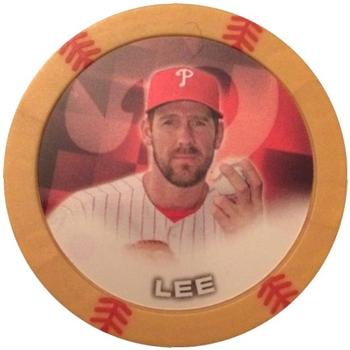 2014 Topps Chipz - Gold #NNO Cliff Lee Front