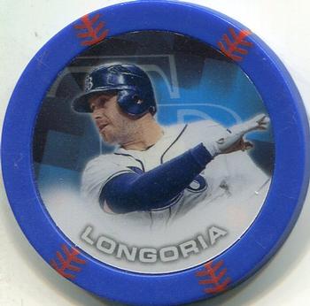 2014 Topps Chipz - Magnets Blue #NNO Evan Longoria Front