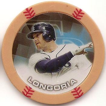 2014 Topps Chipz - Magnets Gold #NNO Evan Longoria Front
