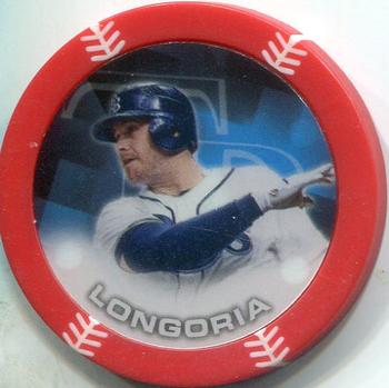 2014 Topps Chipz - Magnets Red #NNO Evan Longoria Front