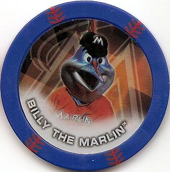 2014 Topps Chipz - Mascots Blue #NNO Billy the Marlin Front