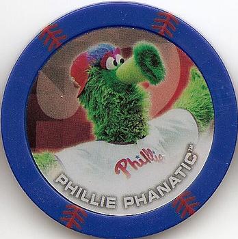 2014 Topps Chipz - Mascots Blue #NNO Phillie Phanatic Front