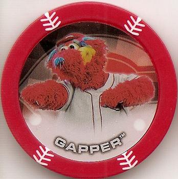 2014 Topps Chipz - Mascots Red #NNO Gapper Front