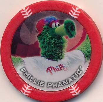 2014 Topps Chipz - Mascots Red #NNO Phillie Phanatic Front