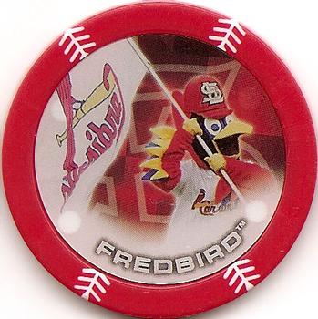 2014 Topps Chipz - Mascots Red #NNO Fredbird Front