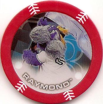 2014 Topps Chipz - Mascots Red #NNO Raymond Front