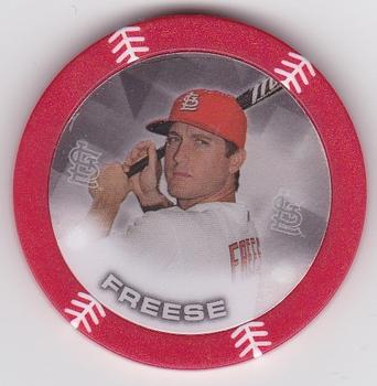 2014 Topps Chipz - Red #NNO David Freese Front