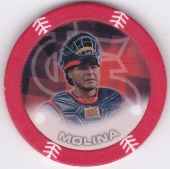 2014 Topps Chipz - Red #NNO Yadier Molina Front