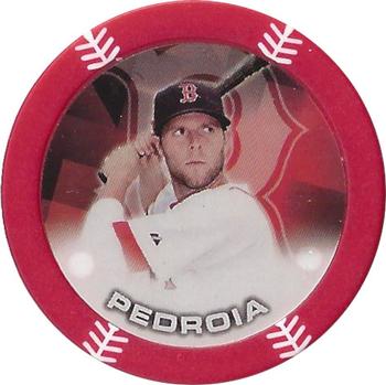2014 Topps Chipz - Red #NNO Dustin Pedroia Front