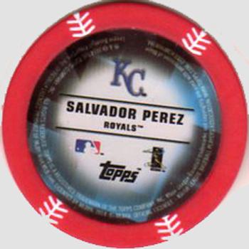 2014 Topps Chipz - Red #NNO Salvador Perez Back