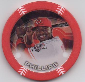 2014 Topps Chipz - Red #NNO Brandon Phillips Front