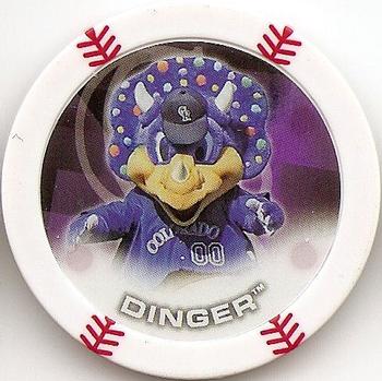 2014 Topps Chipz - Mascots #NNO Dinger Front