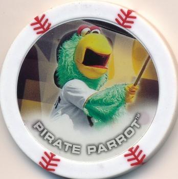 2014 Topps Chipz - Mascots #NNO Pirate Parrot Front
