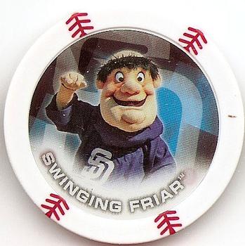 2014 Topps Chipz - Mascots #NNO Swinging Friar Front