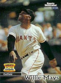 1999 Sports Illustrated Greats of the Game #24 Willie Mays Front