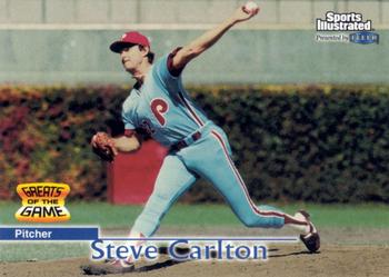 1999 Sports Illustrated Greats of the Game #32 Steve Carlton Front
